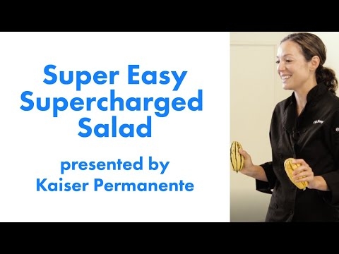Learn to Make Super Easy Supercharged Salad With Chef Jenny