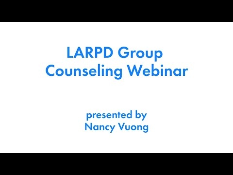 LARPD Group Counseling