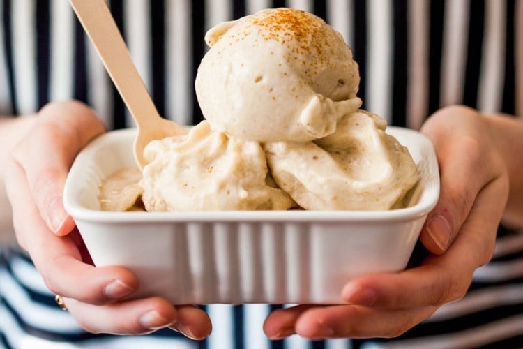 One-ingredient banana ice cream