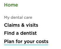 Plan for your costs link